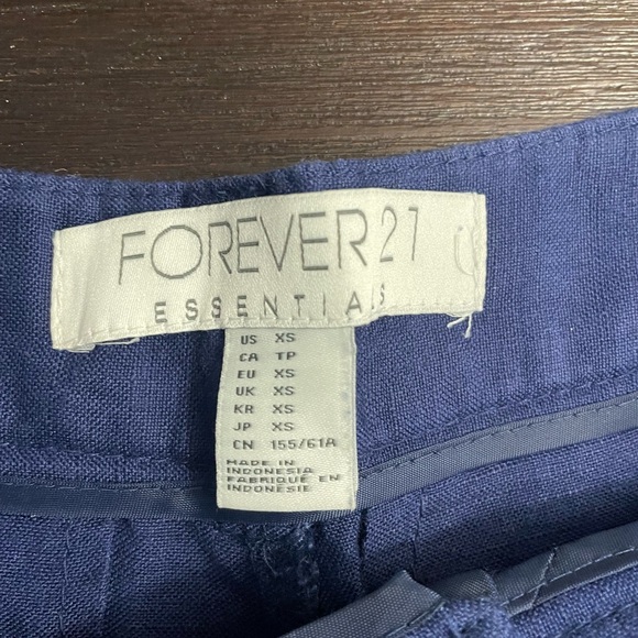 Forever 21 Linen Shorts XS - Picture 2 of 4